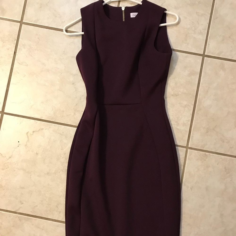 Calvin Klein body con dress